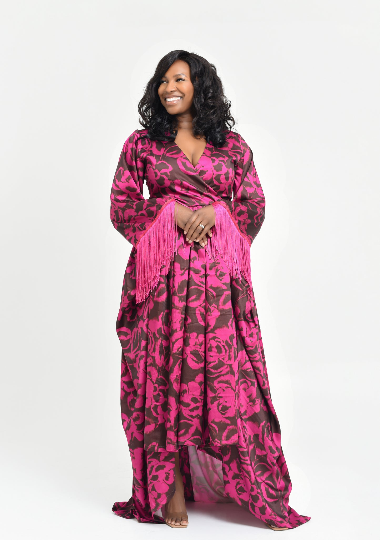 Tassel High Low dress