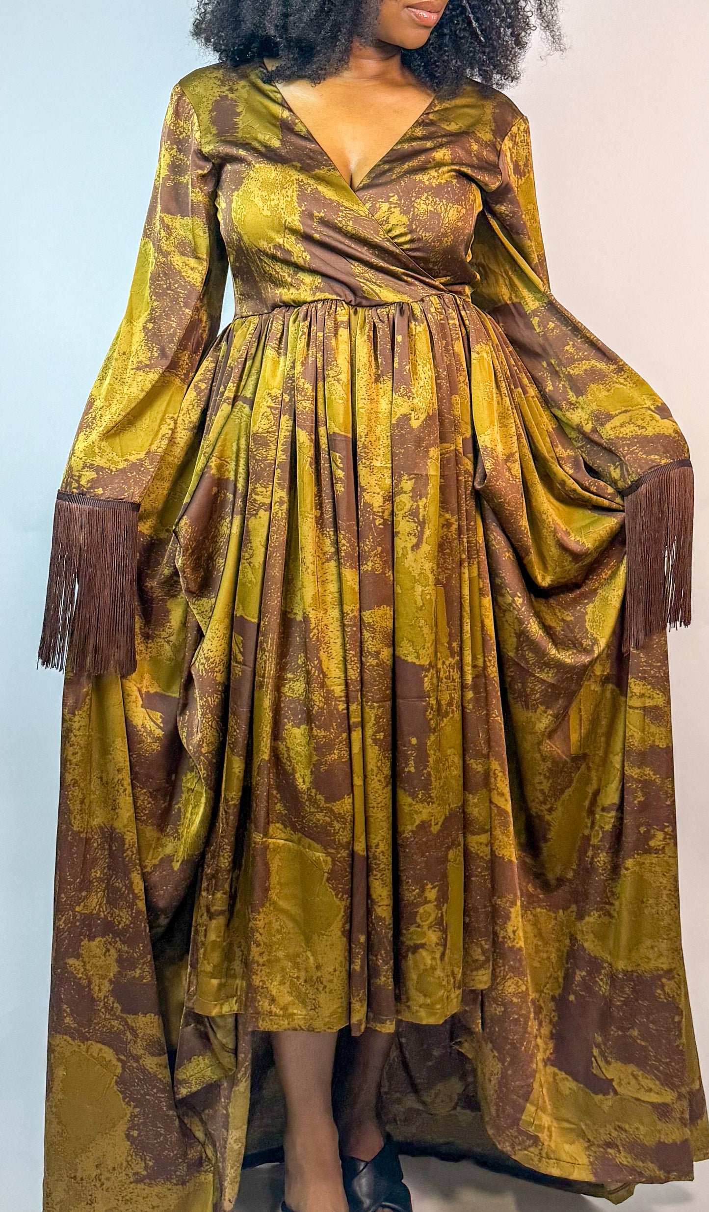 Tassel High Low dress