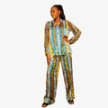 Tribal Print Pants Set