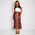 Ankara patterned skirt | Nigerian Fashion | Roseline's Closet